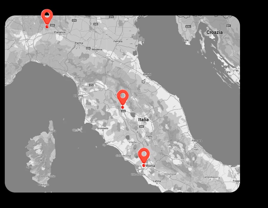 Sedi territoriali Associazione Italiana Bendatori